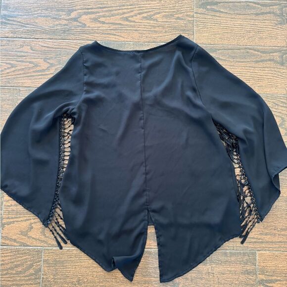 Sheer fringe blouse - Picture 5 of 8